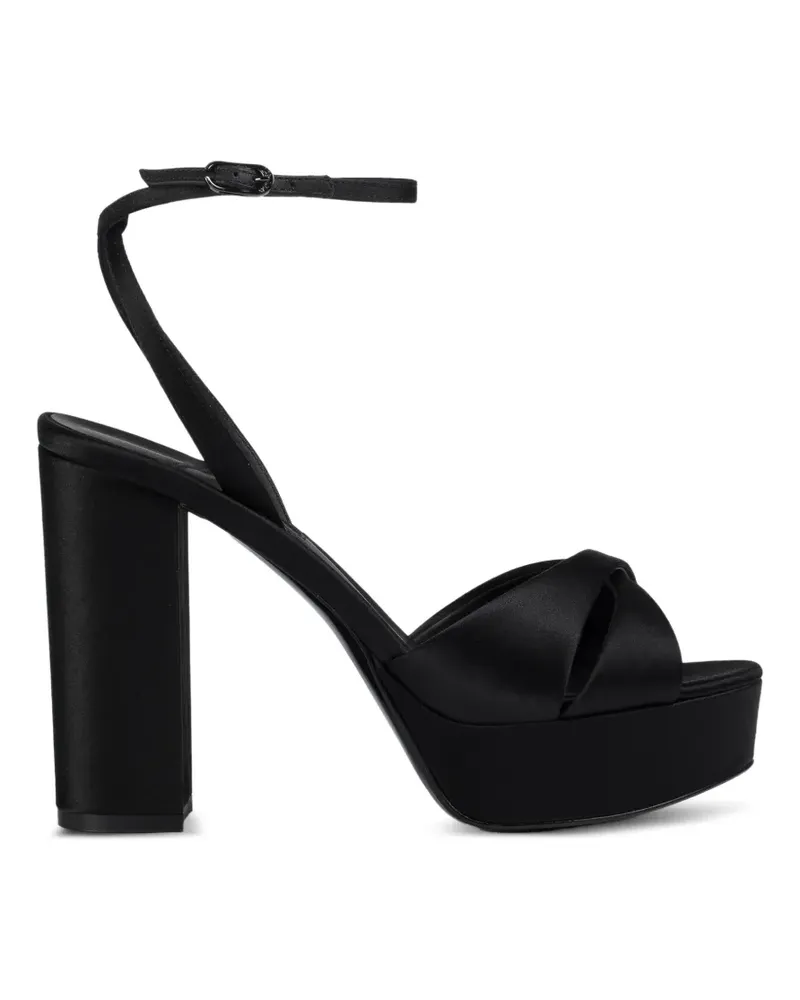 Le Silla Odette Plateau-Sandalen - Schwarz Schwarz