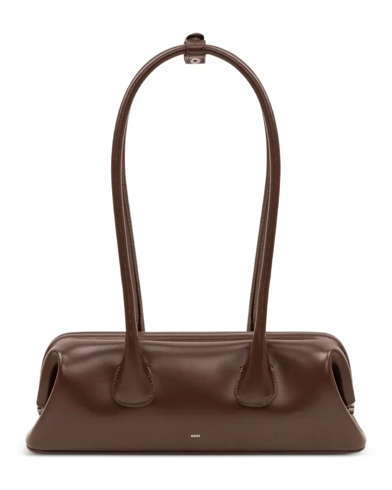 OSOI Boat Wide Schultertasche - Braun Braun