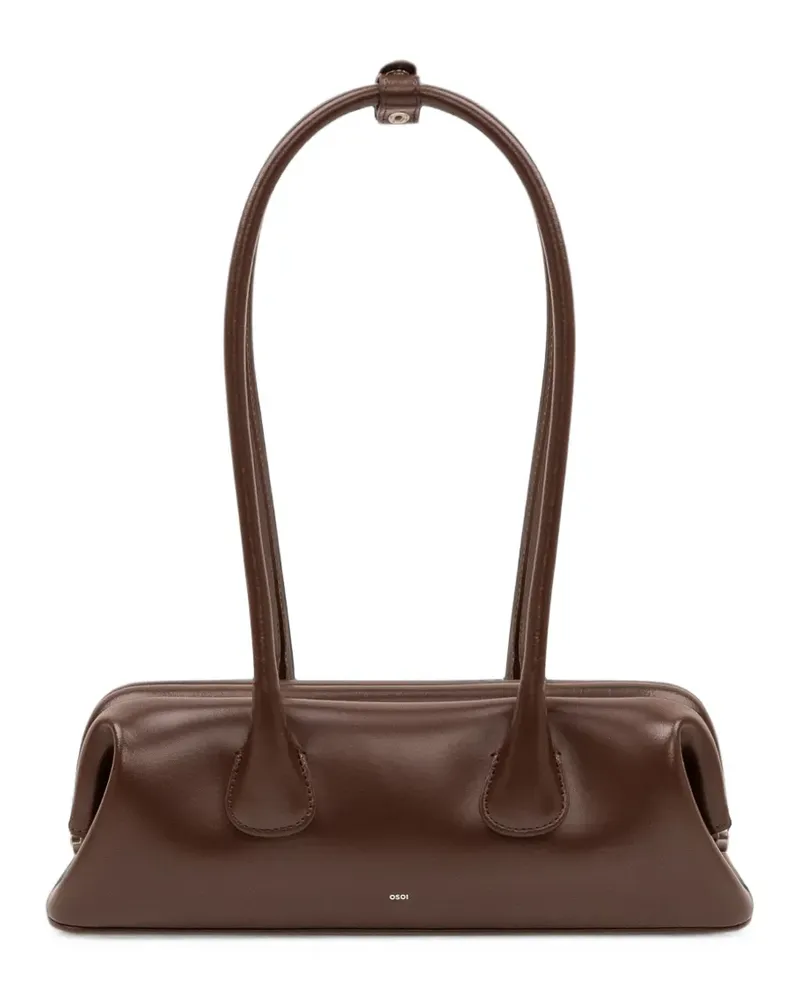OSOI Boat Wide Schultertasche - Braun Braun