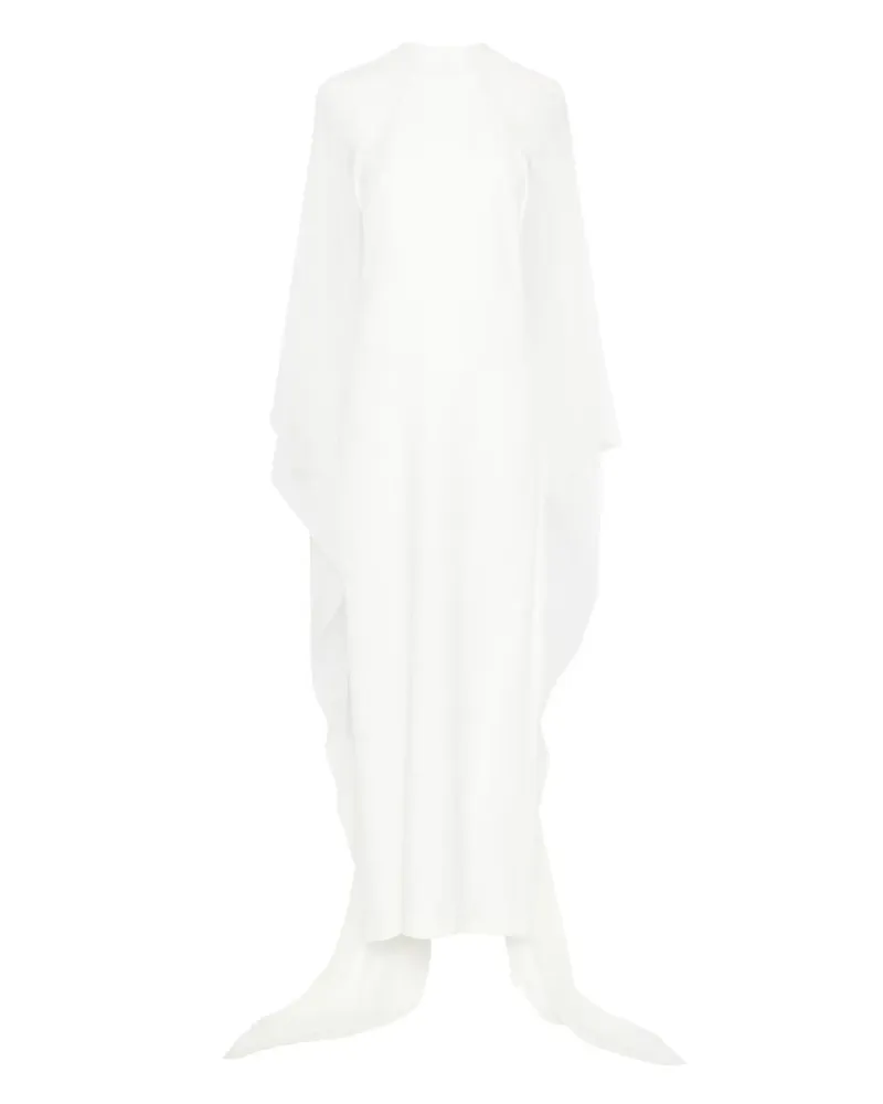 Alberta Ferretti Semi-transparentes Maxikleid - Weiß Weiß