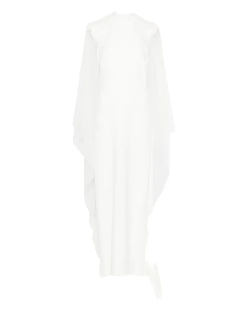 Alberta Ferretti Semi-transparentes Maxikleid - Weiß Weiß