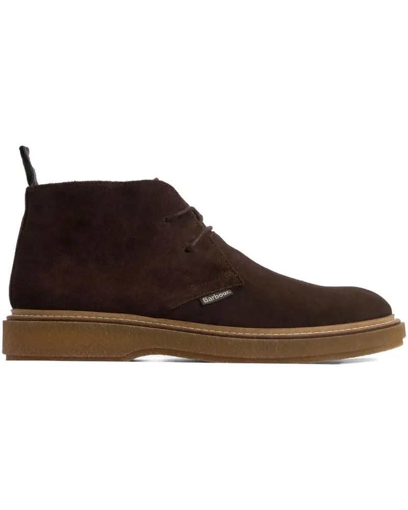 Barbour Blaine suede lace-up boots - Braun Braun