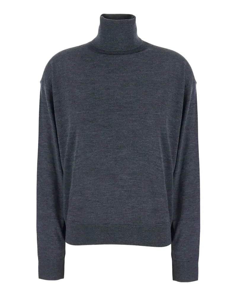 Semicouture Freda Pullover mit Rollkragen - Grau Grau