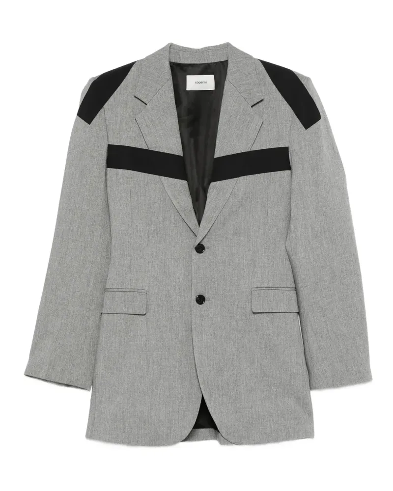 COPERNI Klassische Jacke mit Streifen - Grau Grau