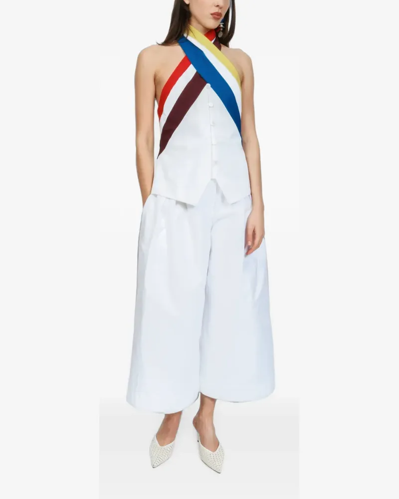 Rosie Assoulin Culottes mit Bundfalten - Nude Nude