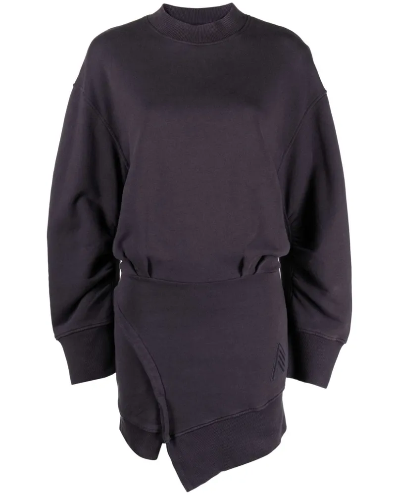 ATTICO Ivory Sweatshirt-Kleid - Violett Violett