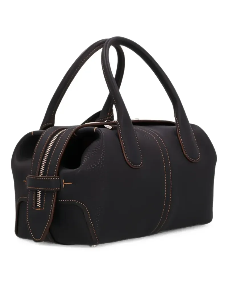 TOD'S mini DBK Bauletto tote bag - Schwarz Schwarz