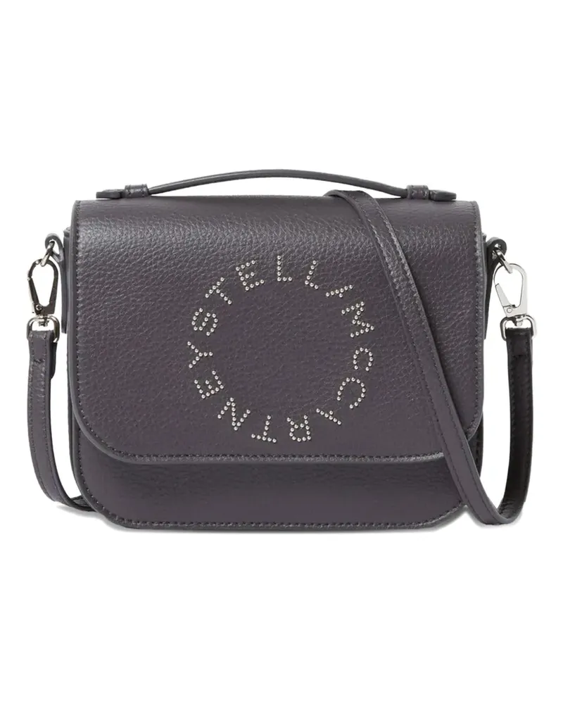 Stella McCartney Umhängetasche mit Logo-Schild - Grau Grau