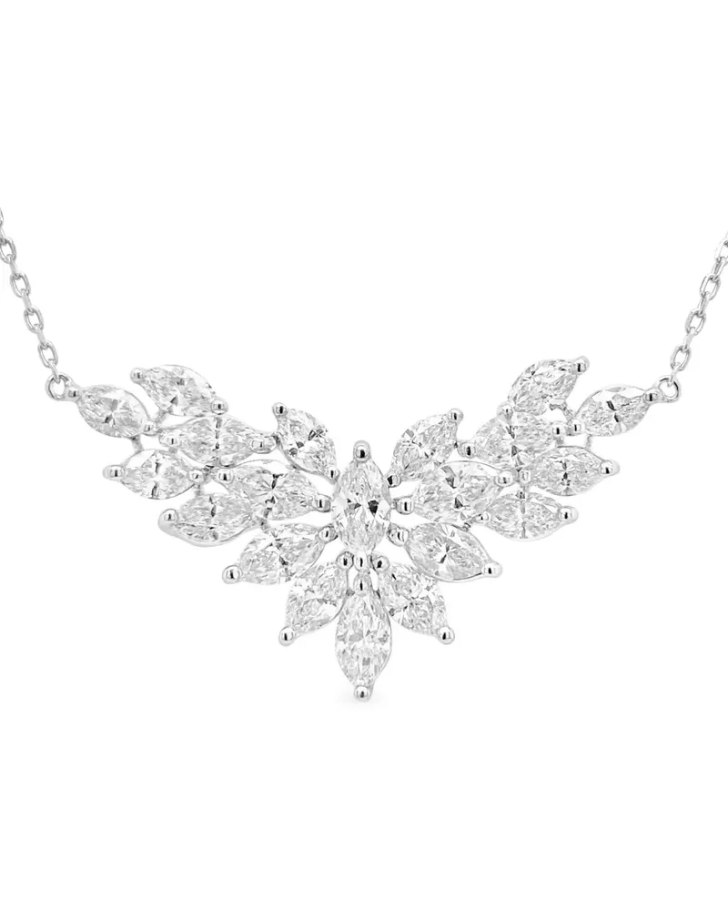 HYT Jewelry Halskette aus Platin - Silber Silber