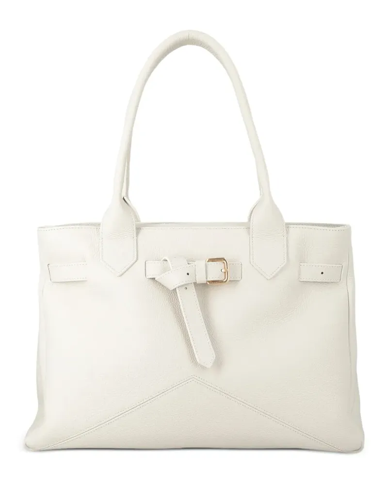 Ballantyne medium Kate tote bag - Weiß Weiß