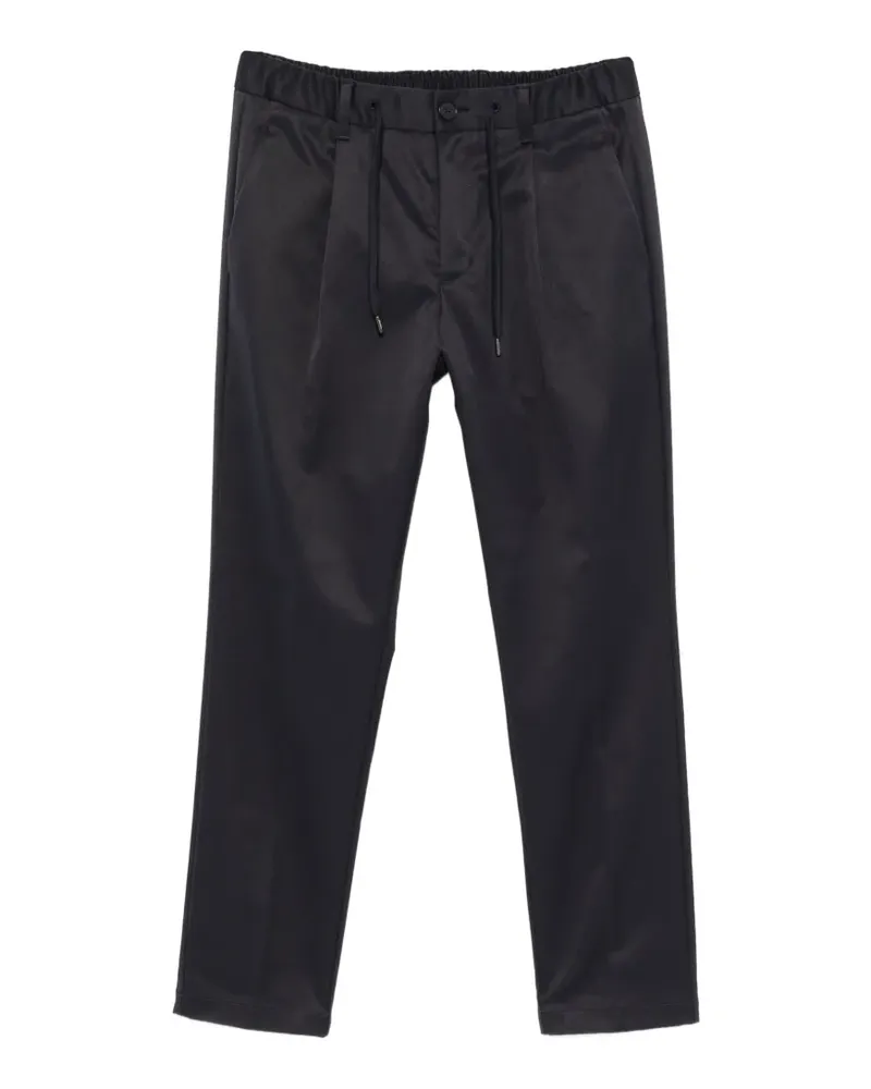 Herno Hose mit Kordelzug - Blau Blau