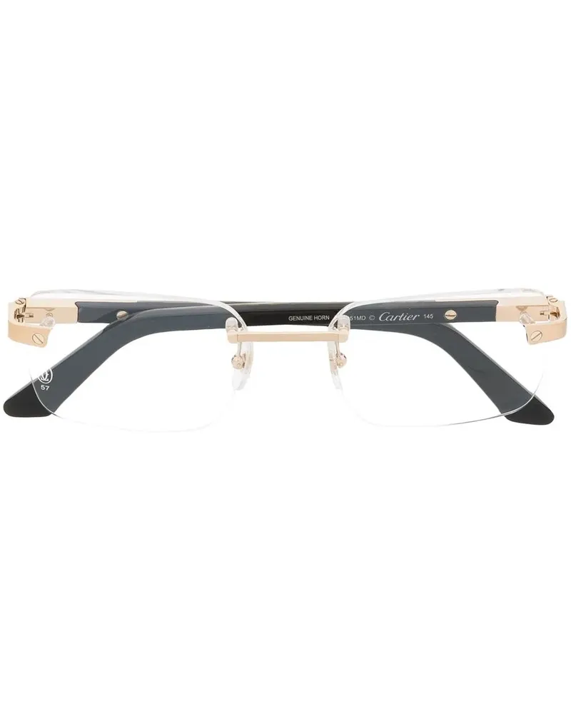 Cartier Rahmenlose CT0411O Brille - Gold Gold