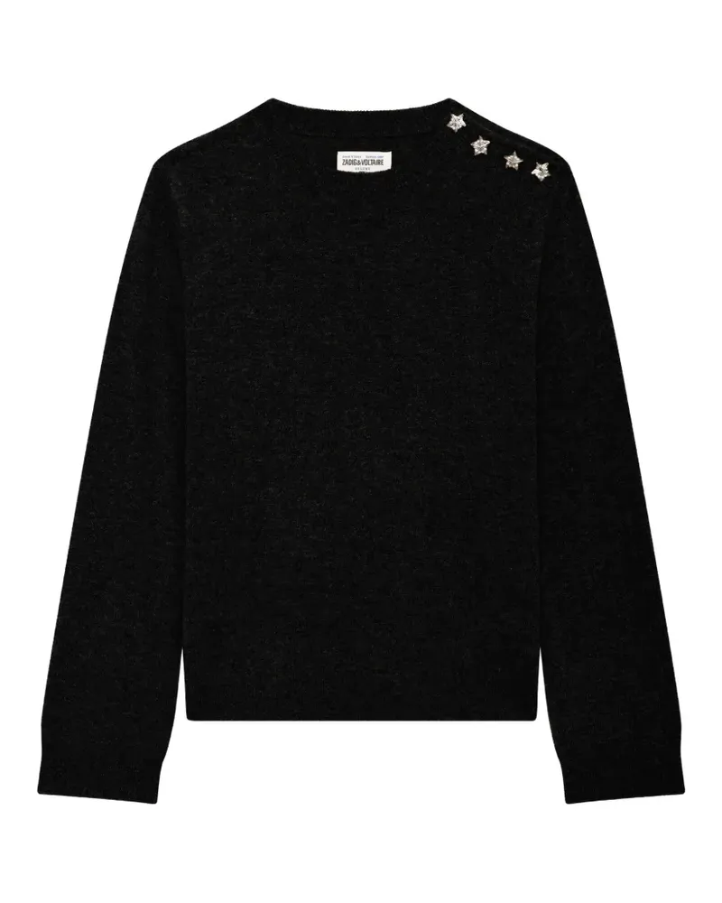Zadig & Voltaire Cara cashmere sweater - Schwarz Schwarz