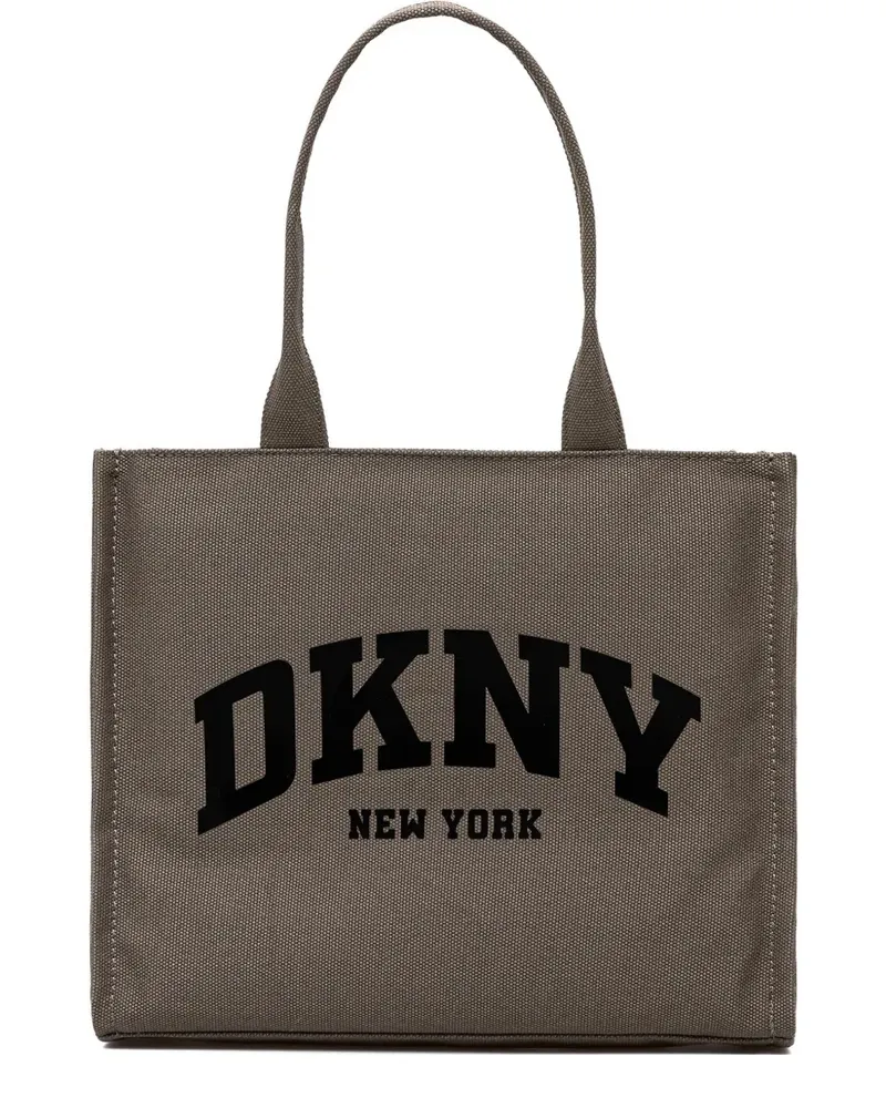 DKNY logo-print tote bag - Braun Braun