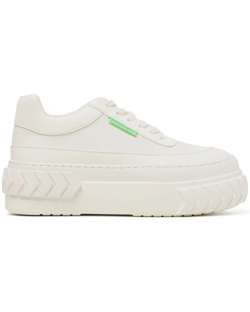 BOTH Tyres Sneakers mit Schnürung - Weiß Weiß