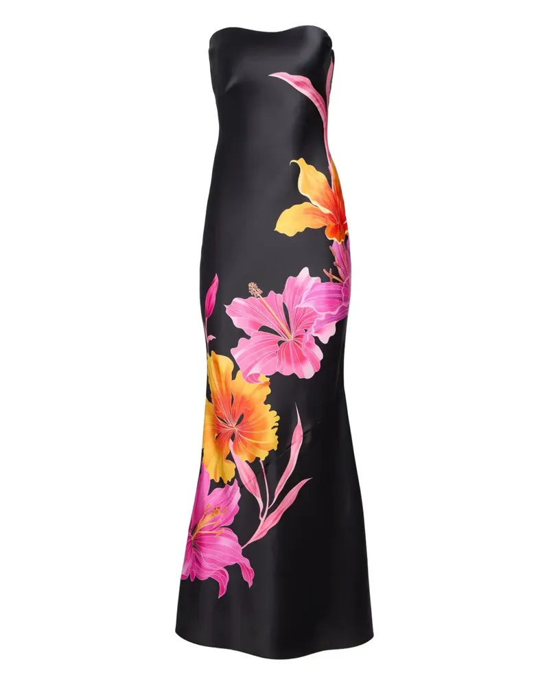 Retrofête Keaton Kleid - Schwarz Schwarz