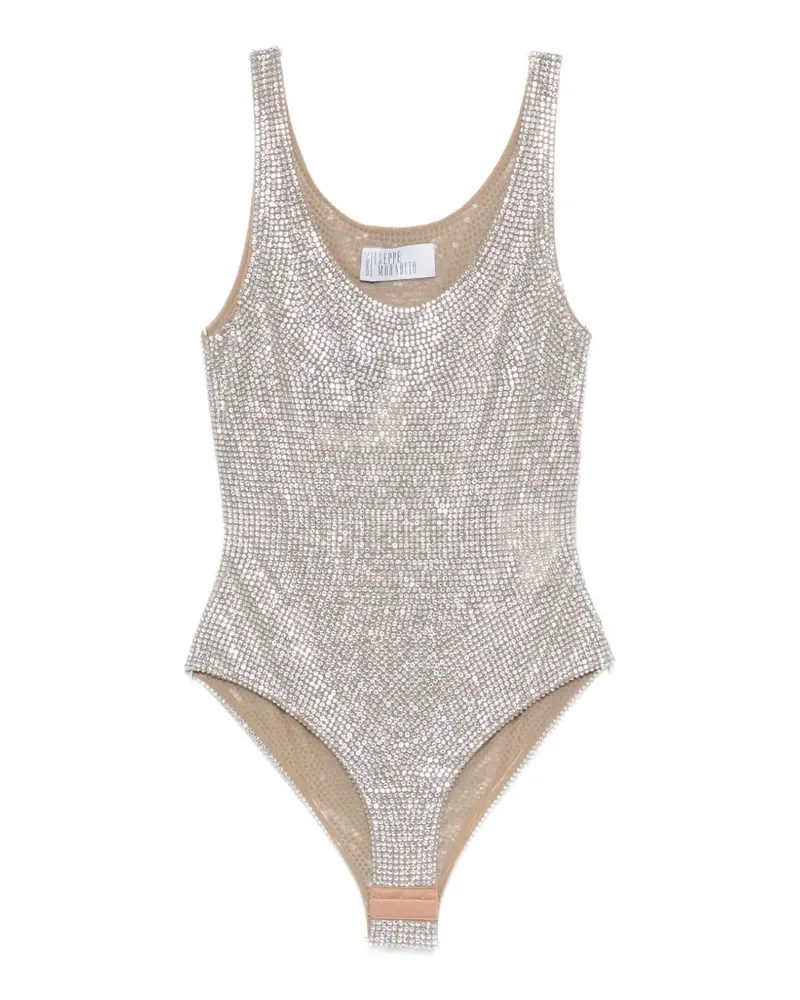Giuseppe di Morabito scoop-neck bodysuit - Silber Silber