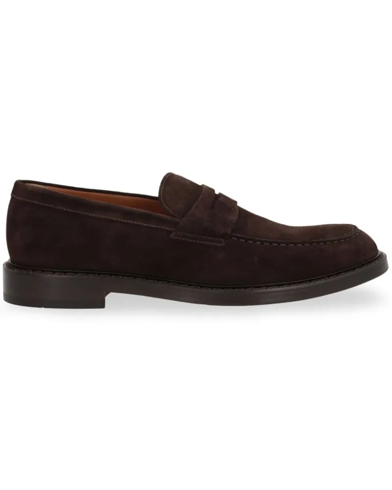 Doucal´s Loafer aus Wildleder - Braun Braun