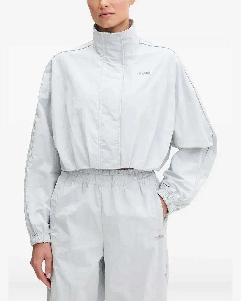 Guess Cropped-Jacke mit Stehkragen - Weiß Weiß