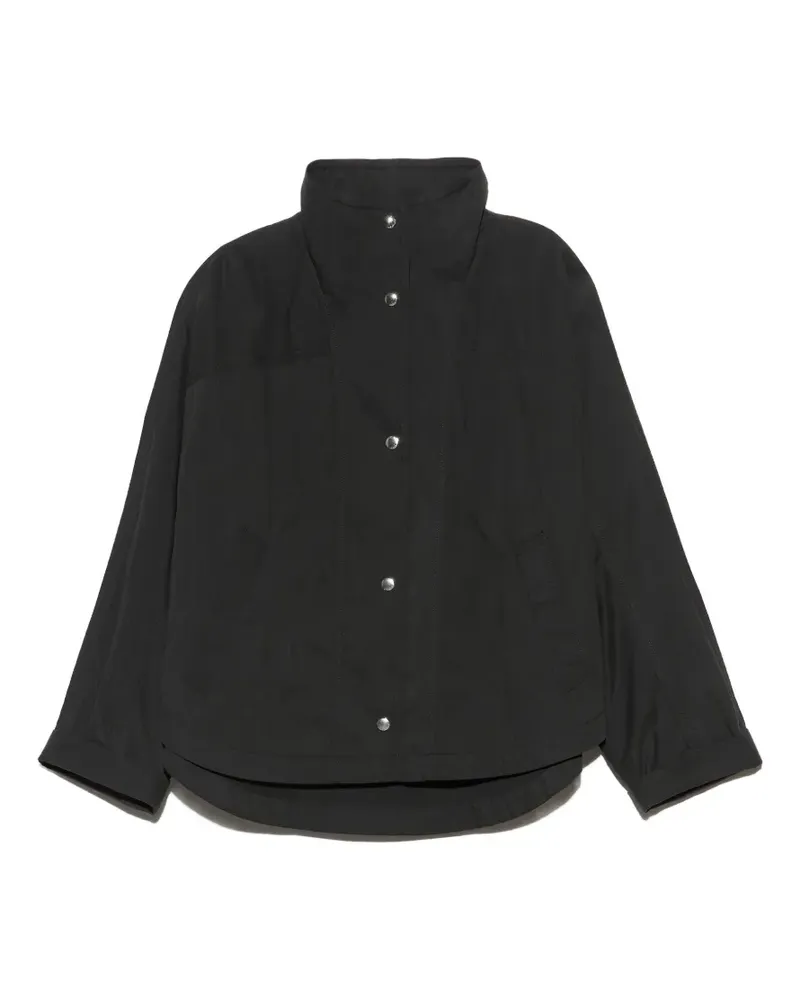 BIMBA Y LOLA Kurzer Batwing Trenchcoat - Schwarz Schwarz