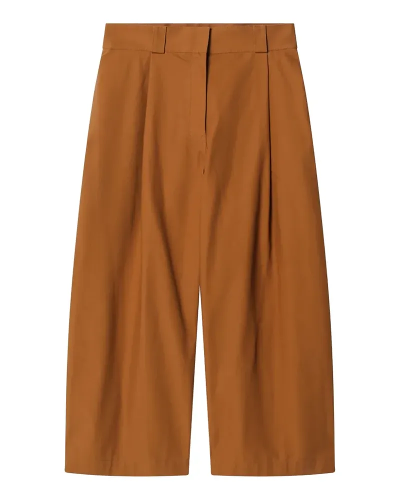 Balenciaga Hose mit Bundfalten - Braun Braun