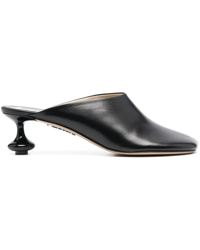 Loewe Mules 45mm - Schwarz Schwarz
