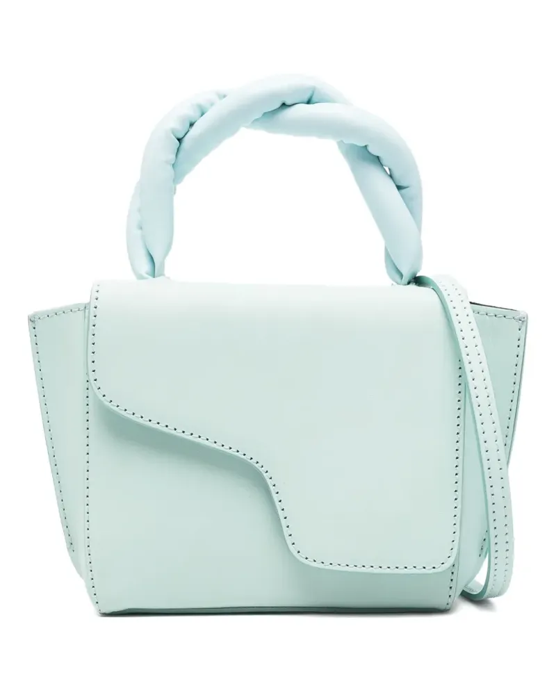 ATP Atelier Mini-Tasche aus Leder - Blau Blau