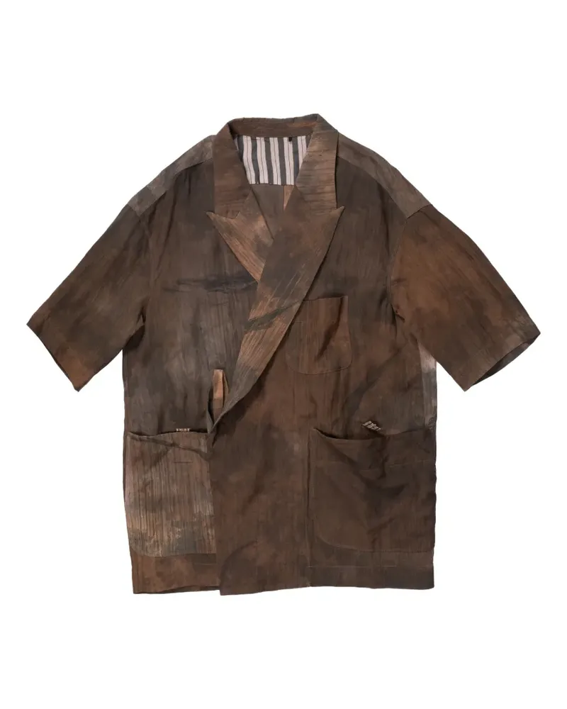 Ziggy Chen printed shirt - Braun Braun