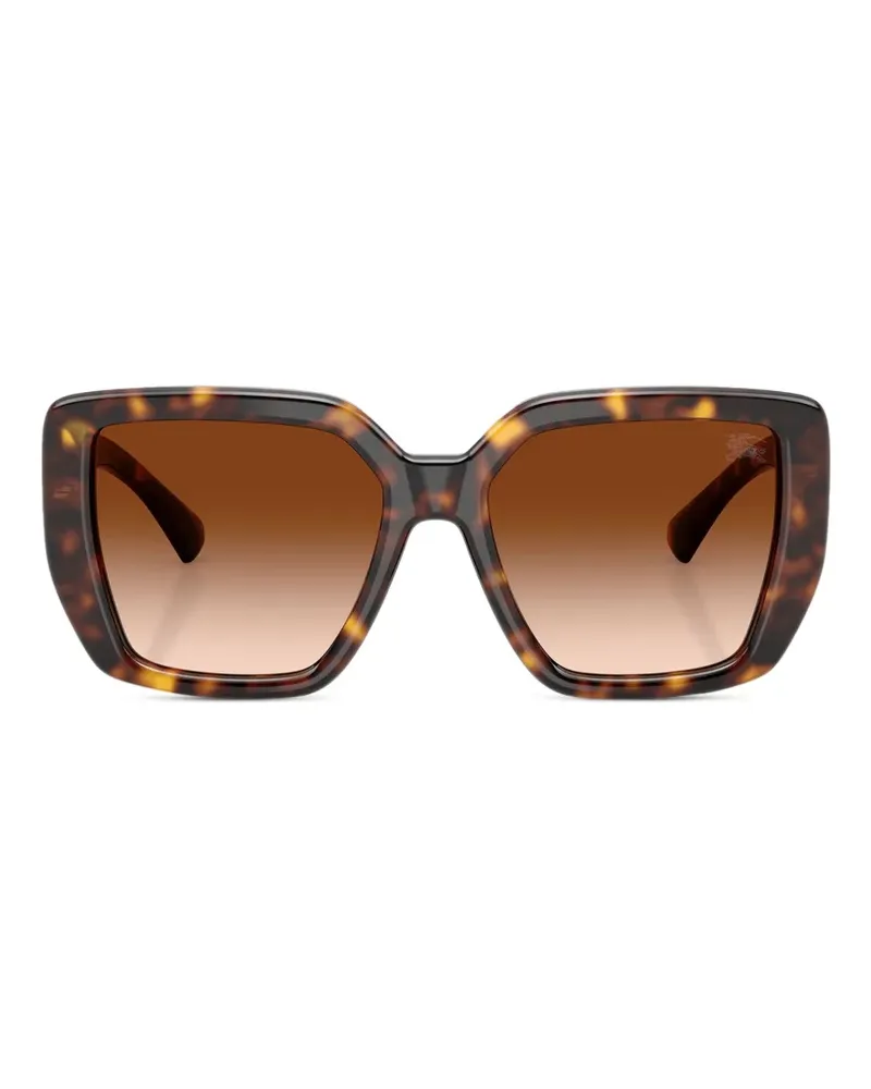 Burberry Sonnenbrille mit eckigem Gestell - Braun Braun