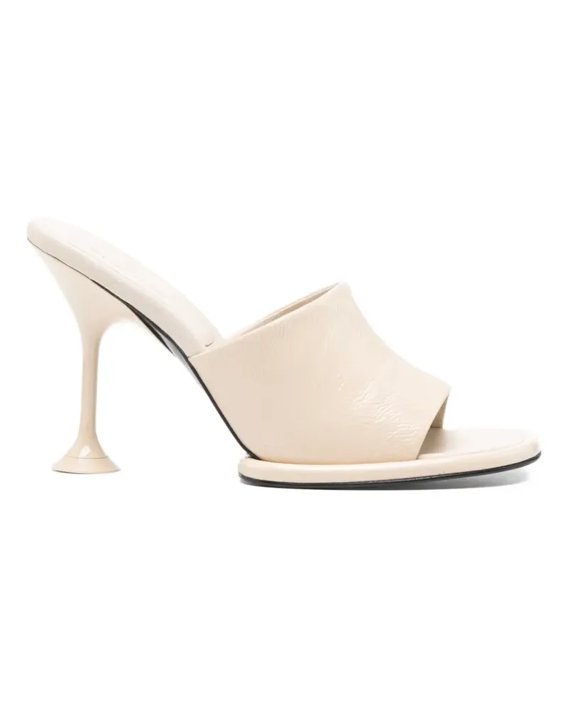 Sergio Rossi Sandalen aus Leder - Nude Nude