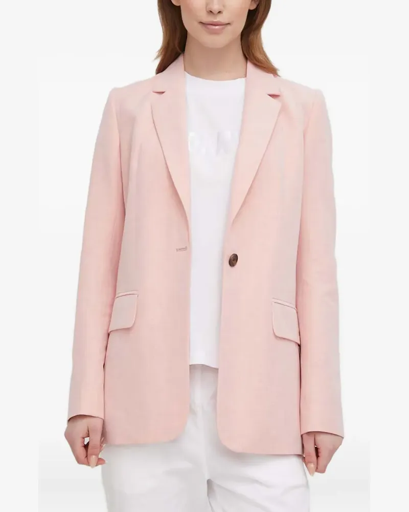Barbour single-button blazer - Rosa Rosa