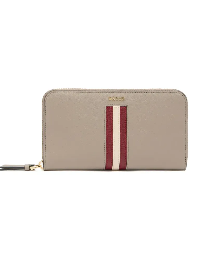 Bally ribbon-detail wallet - Grau Grau