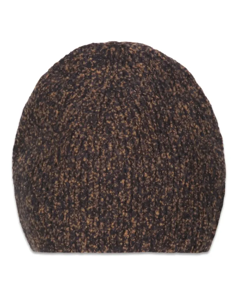 MOORER knit beanie hat - Schwarz Schwarz