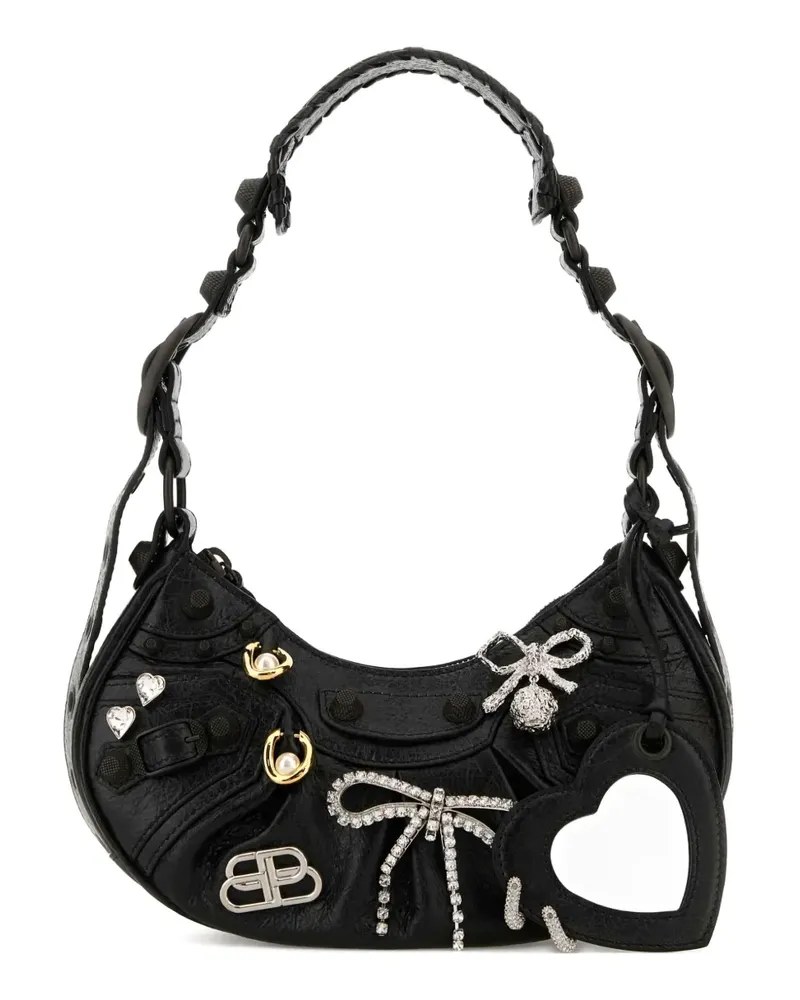 Balenciaga Le Cagole XS Schultertasche - Schwarz Schwarz