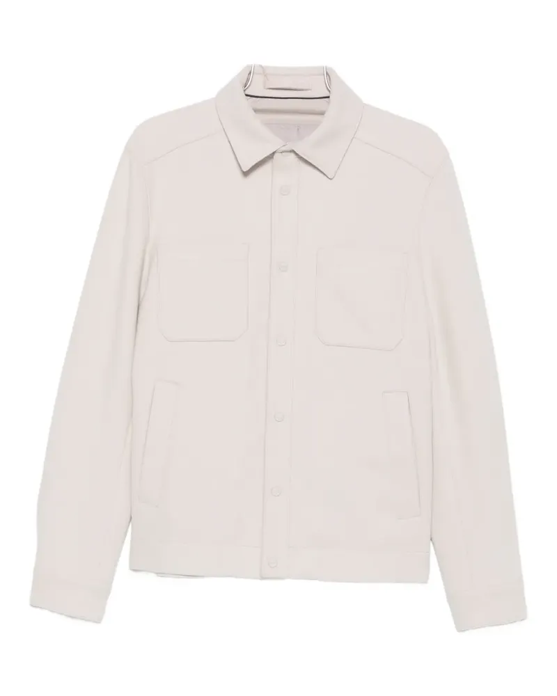 Herno chest-pockets press-stud jacket - Nude Nude
