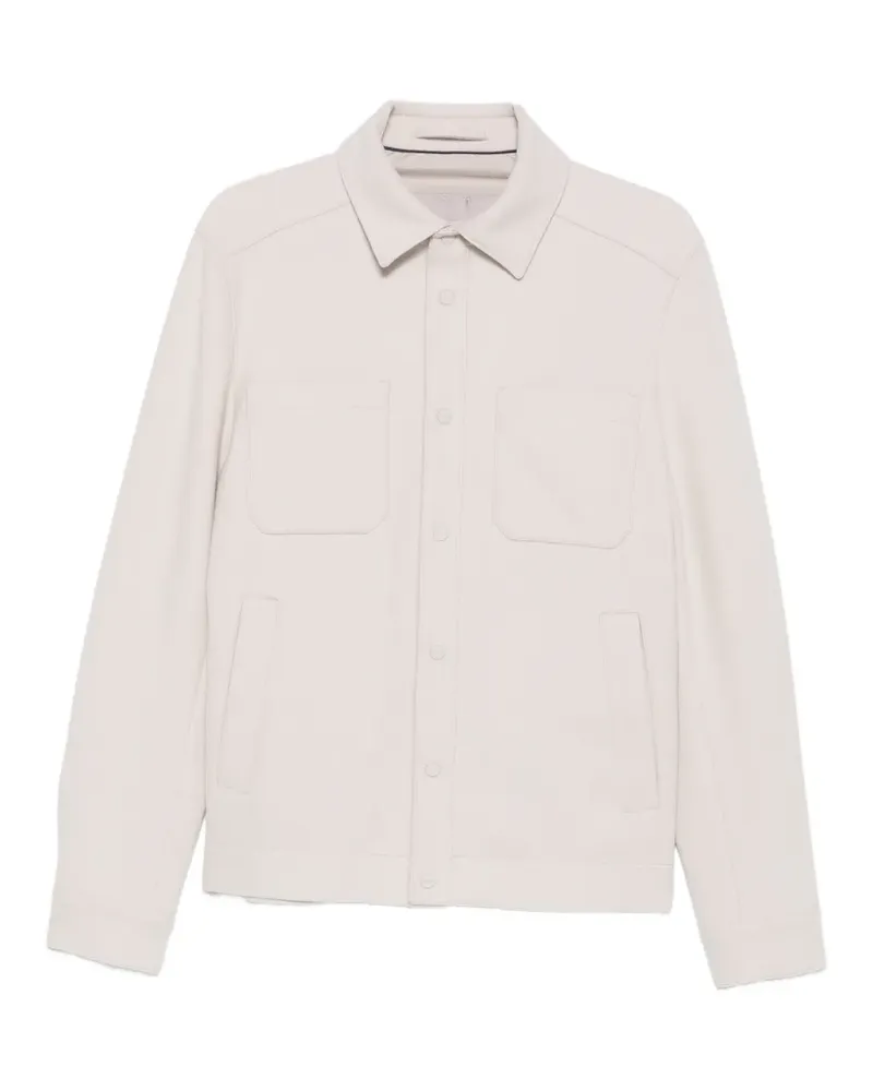 Herno Jacke mit Druckknöpfen und Brusttaschen - Nude Nude