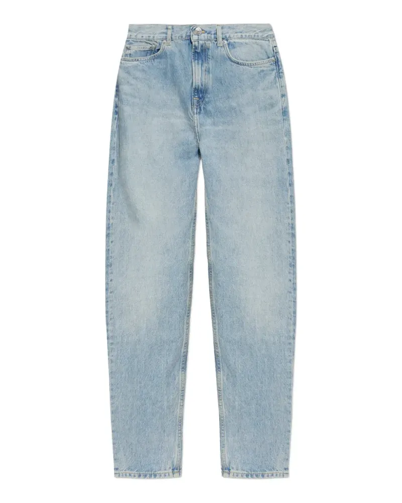 Samsøe & Samsøe faded-wash jeans - Blau Blau
