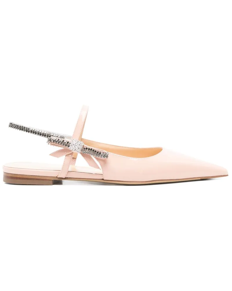 Mach & Mach Pumps mit Schleifendetail - Rosa Rosa