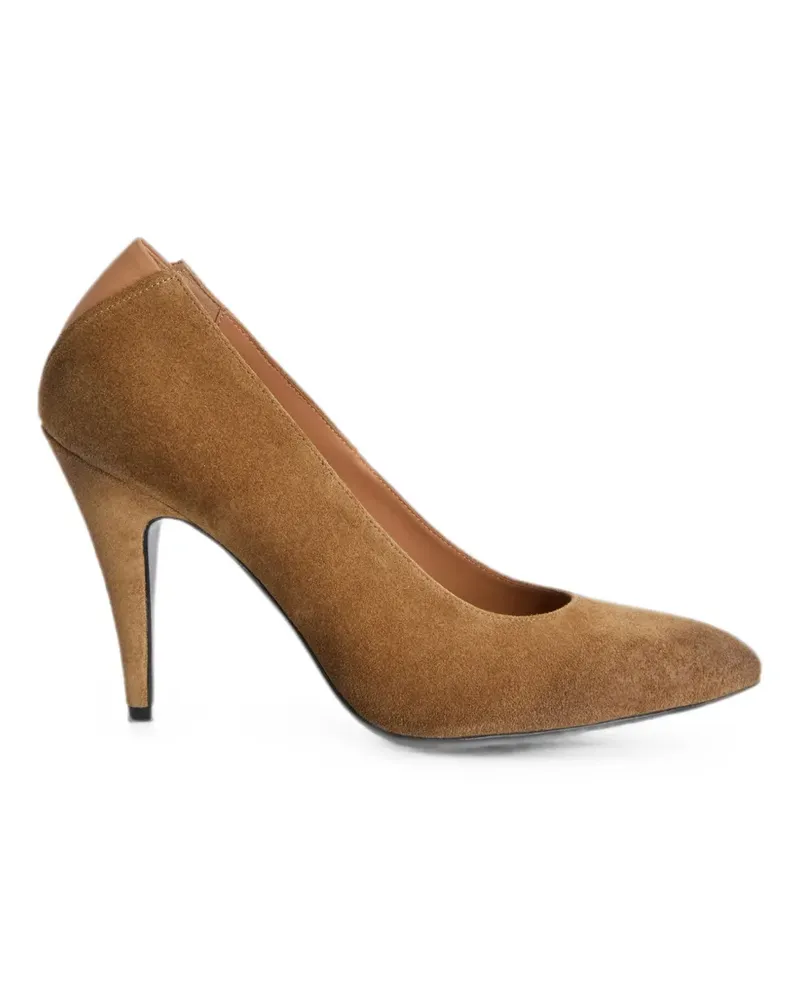 Jil Sander Pumps mit spitzer Kappe - Braun Braun