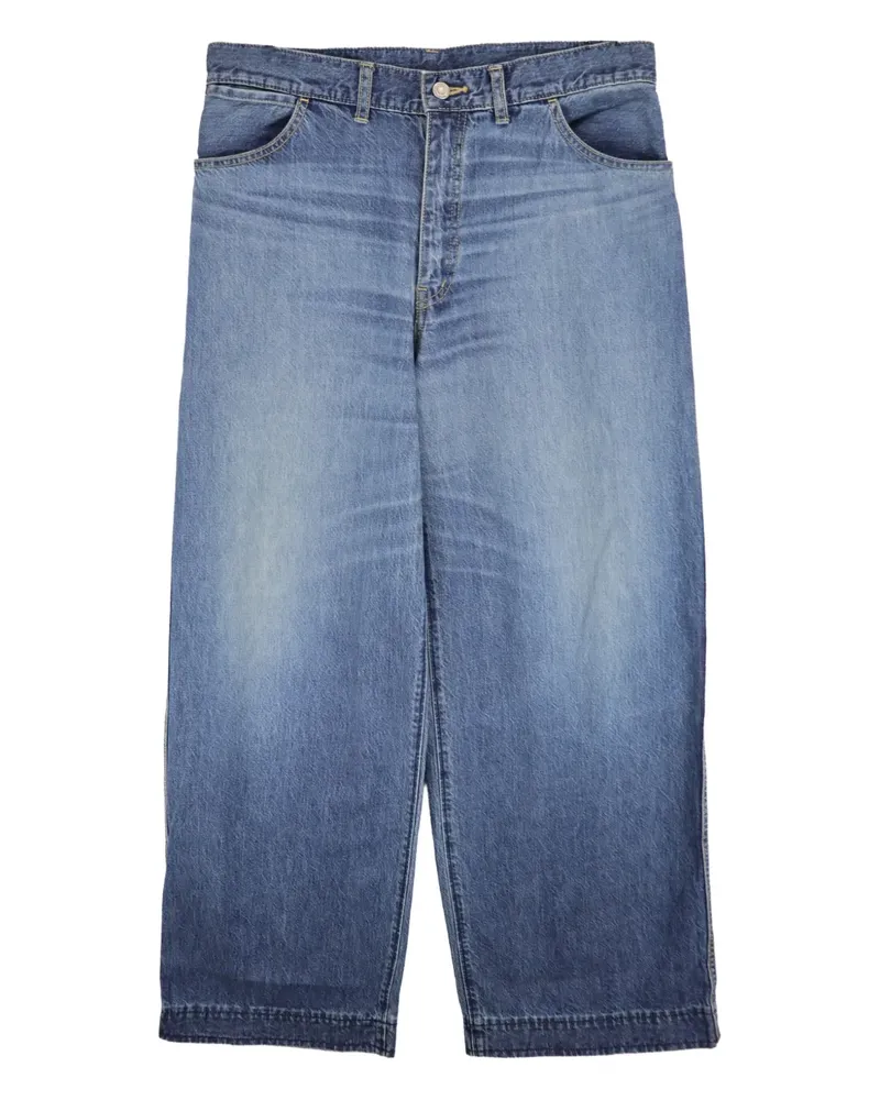 N.HOOLYWOOD Ausgeblichene Jeans - Blau Blau