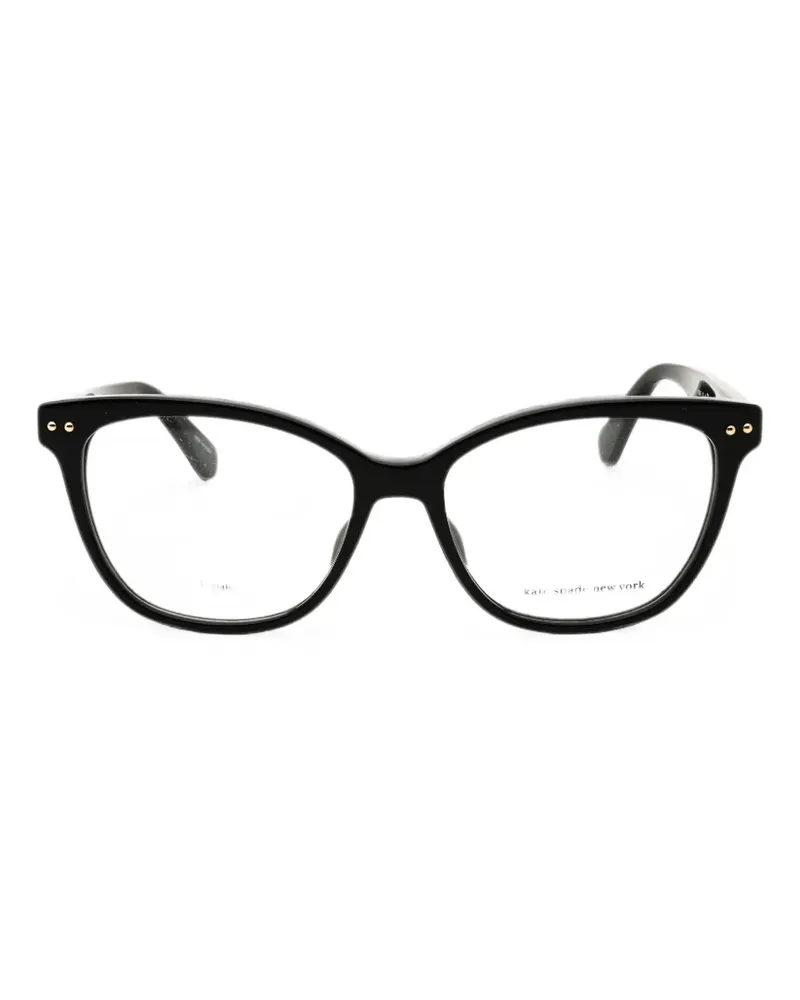 Kate Spade Adrie Cat-Eye-Brille - Schwarz Schwarz
