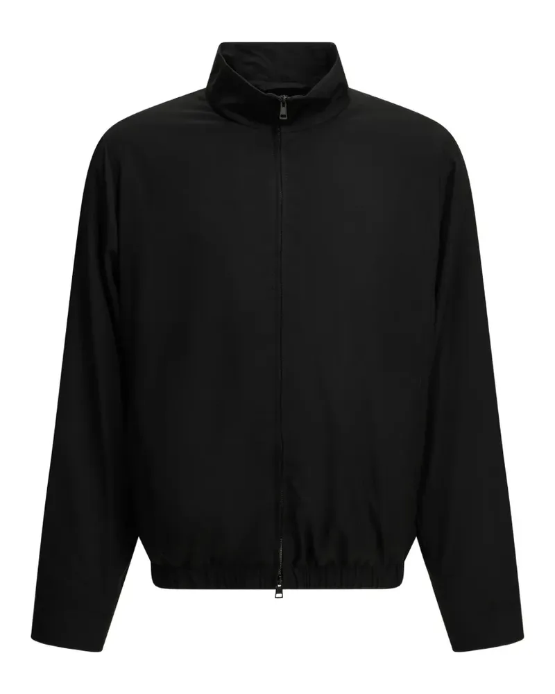 Our Legacy Casino Crown Jacke aus schwarzem Twill Schwarz