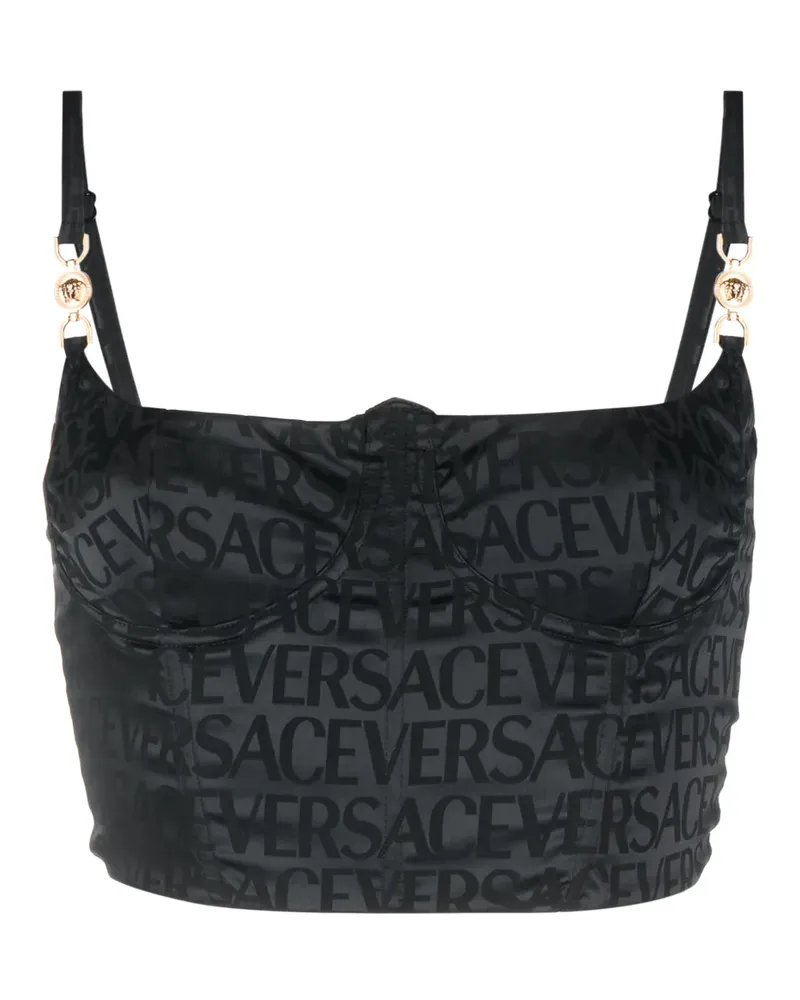Versace BH mit Styles - Schwarz Schwarz