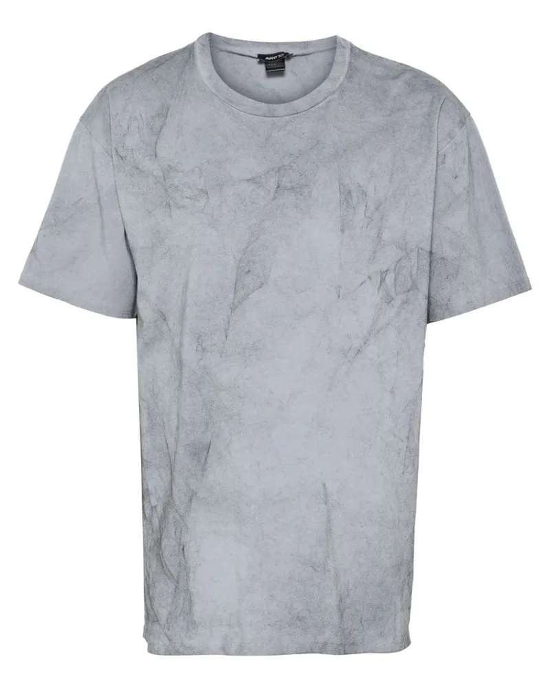 Avant Toi T-Shirt mit marmoriertem Effekt - Grau Grau