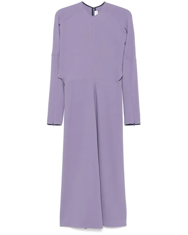 Victoria Beckham Iris Midikleid - Violett Violett