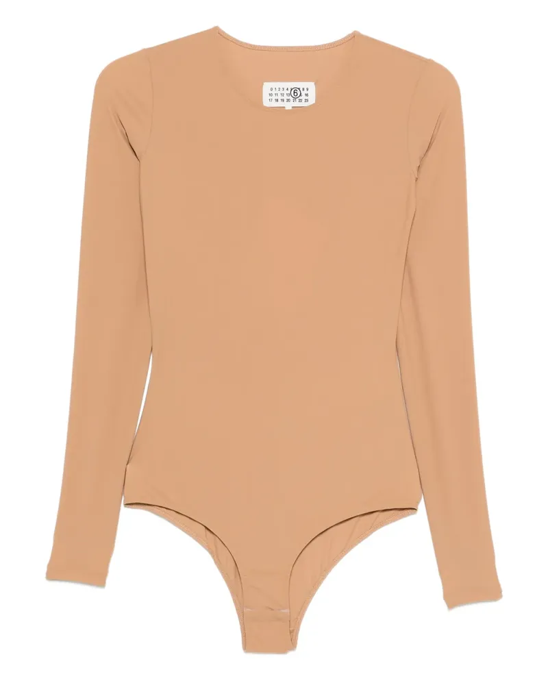 Maison Margiela long sleeve bodysuit - Nude Nude