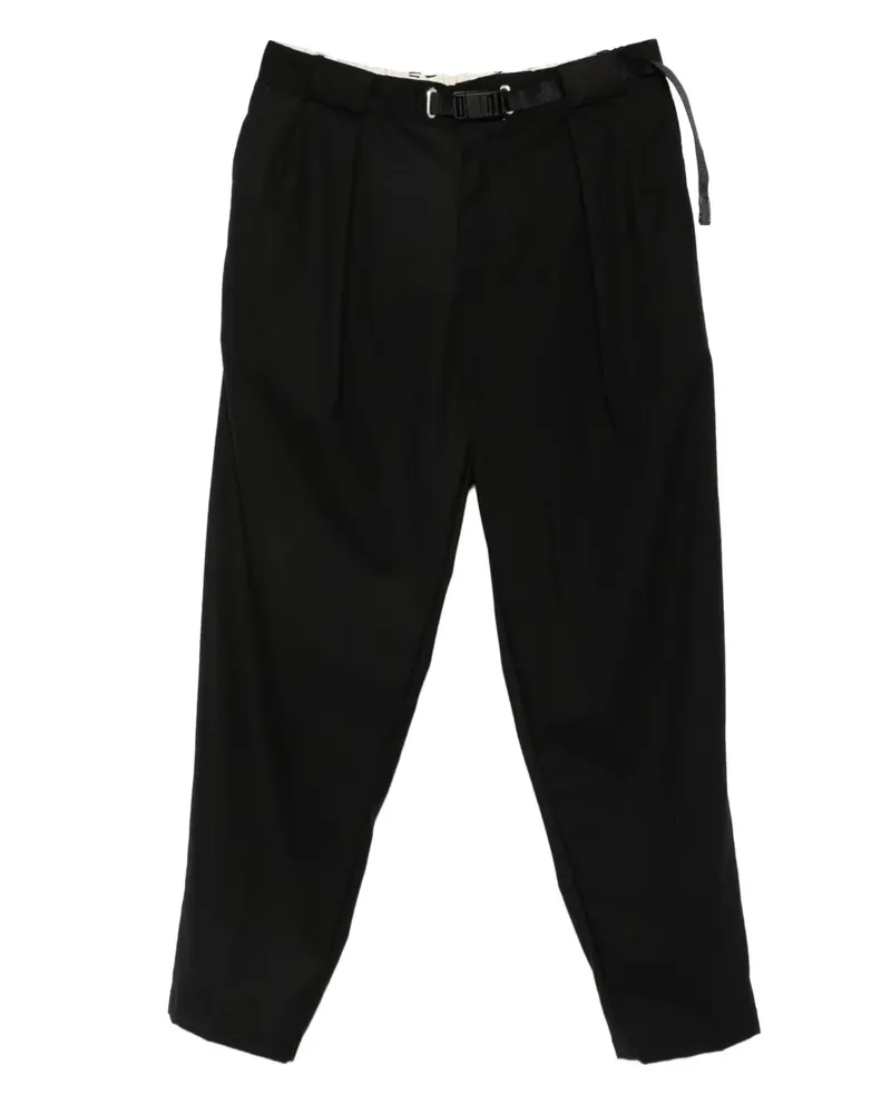 PLAN C buckle trousers - Schwarz Schwarz