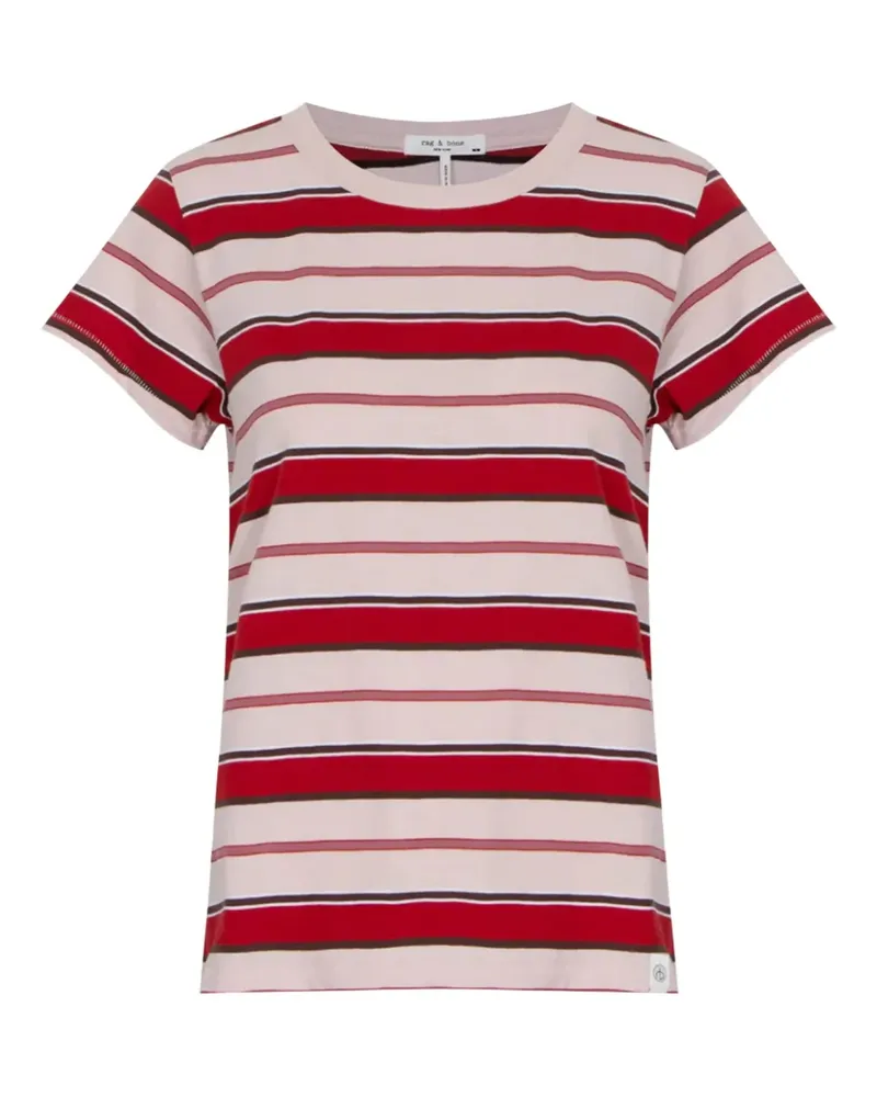 Rag & Bone striped T-shirt - Rosa Rosa