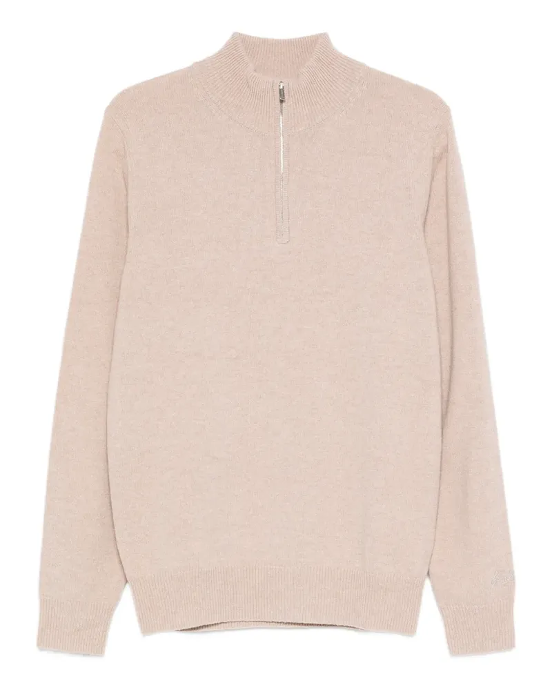 MC2 Saint Barth Jermyn Pullover mit Reißverschluss - Nude Nude