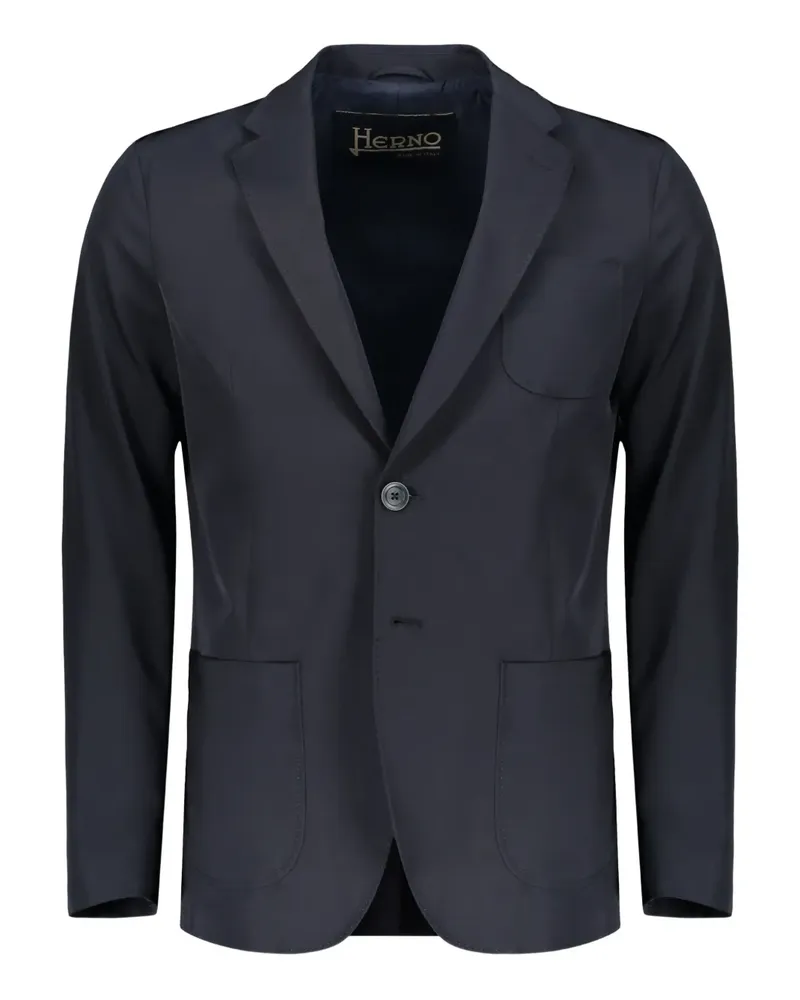 Herno single-breasted blazer - Blau Blau